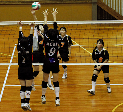 女子バレーボール部